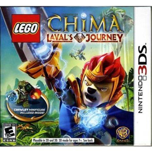 Jogo LEGO Legend Of Chima Lavals Journey para Nintendo 3ds