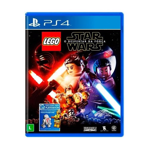 Jogo Lego Star Wars o Despertar da Força Playstation 4 Aventura