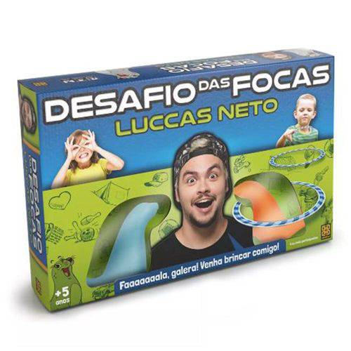 Jogo Luccas Neto Desafio das Focas Grow