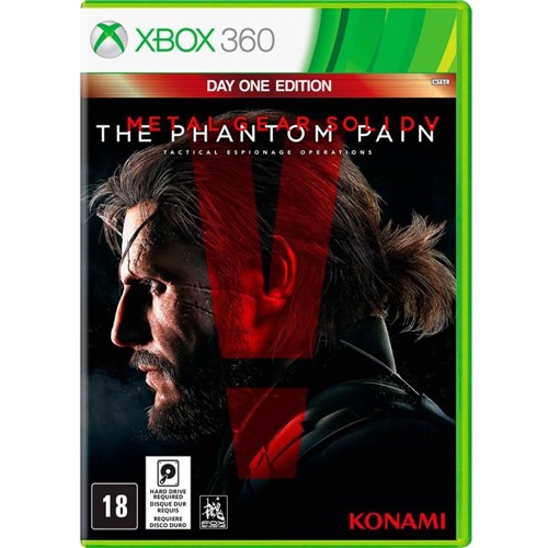Jogo Metal Gear Solid V The Phantom Pain Day One BRA X360 - Konami