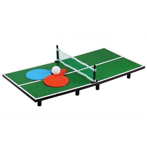 Jogo Mini Tênis de Mesa Ping Pong 30 X 60cm Completo