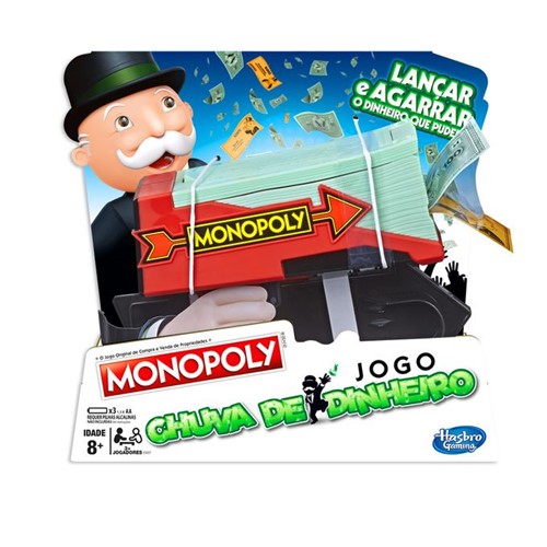 Jogo Monopoly Chuva de Dinheiro - Hasbro - HASBRO
