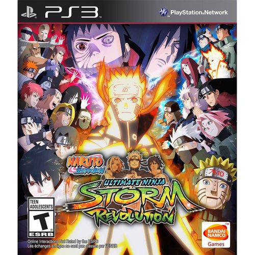 Jogo Naruto Shippuden Ultimate Ninja Storm Revolution (sem Dlc) - Ps3