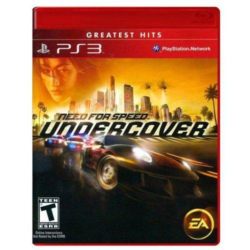 Jogo Need For Speed Undercover - PS3