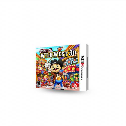 Jogo Nintendo 3ds Carnival Games Wild West 3d - 2k Games