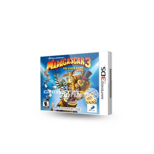 Jogo Nintendo 3ds Madagascar 3: The Video Game - Dreamworks