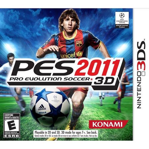 Jogo Nintendo 3ds Pro Evolution Soccer 2011 - Konami