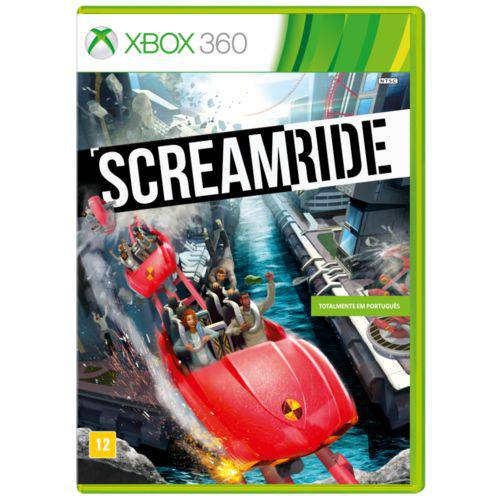 Jogo Novo Lacrado em Português Screamride para Xbox 360