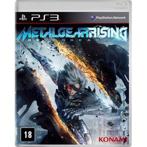 Jogo P/ Playstation 3 Konami Metal Gear Rising BLUS31045S