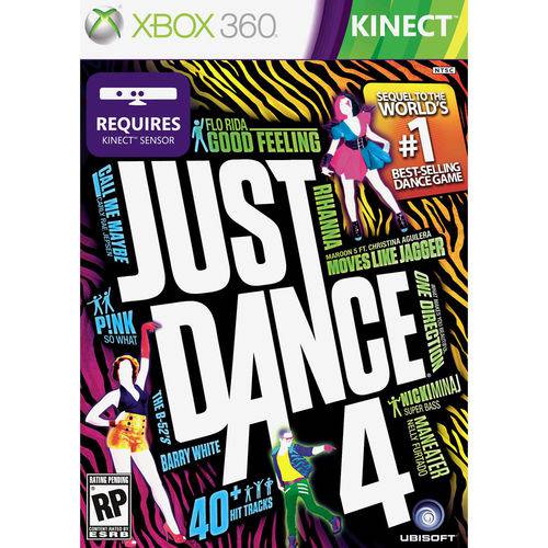 Jogo para Xbox 360 Just Dance 4 Versão em Português, Ubisoft