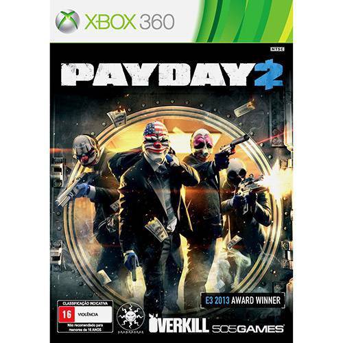 Jogo PayDay 2 Xbox 360