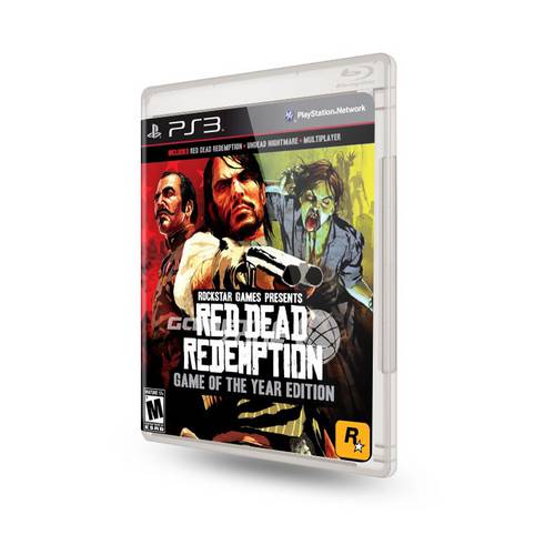 Jogo Ps3 Red Dead Redemption Undead Nightmare Game Of The Year Edition - Rockstar