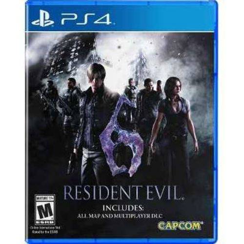 Jogo Resident Evil 6 HD - PS4