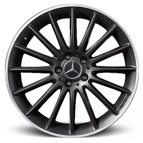 Jogo Roda Mercedes CL500 Aro 18 - Grafite Diamantada Roda C63 AMG 2014 Aro 19 - 5x112 Tala: 8,0/9,0 Off-Set: 45/50