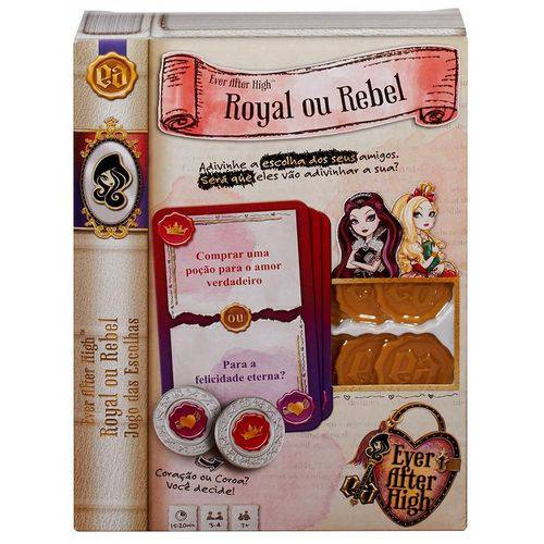 Jogo Royal ou Rebel - Ever After High - o Jogo das Escolhas - Mattel