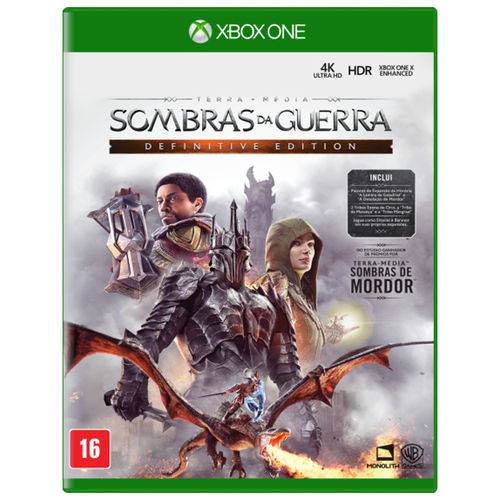 Jogo Sombras da Guerra Definitive Edition - Xbox One