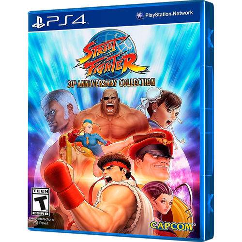 Jogo Street Fighter 30th Anniversary Collection Ps4