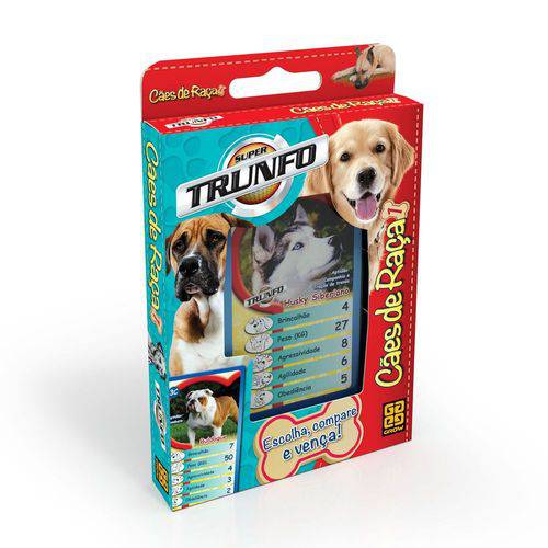 Jogo Super Trunfo - Cães de Raça 1 Grow