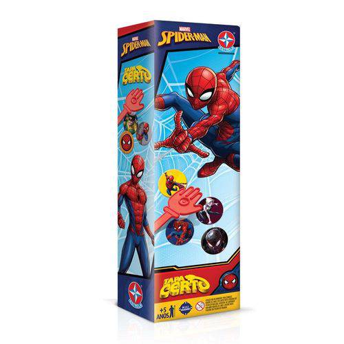 Jogo Tapa Certo - Marvel - Spider Man - Estrela