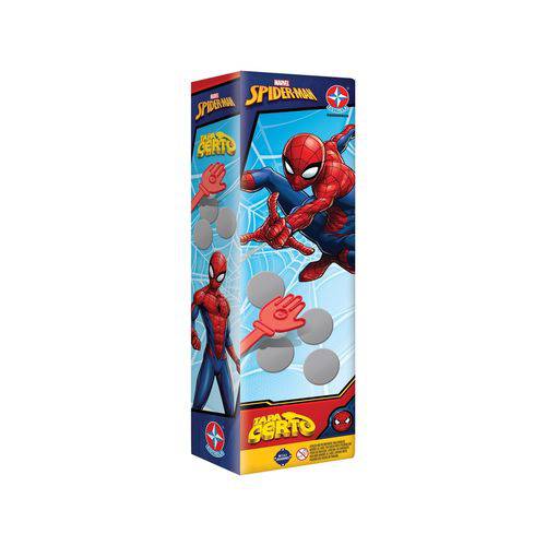 Jogo Tapa Certo Spiderman - Estrela