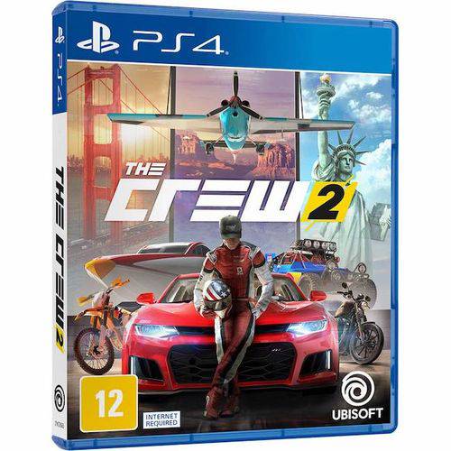 Jogo The Crew 2 para PS4 Inclui 2 Veiculos de Bonus 2018