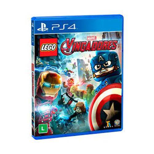 Jogo Warner LEGO Marvel Vingadores PS4 Blu-ray WGY5427AN