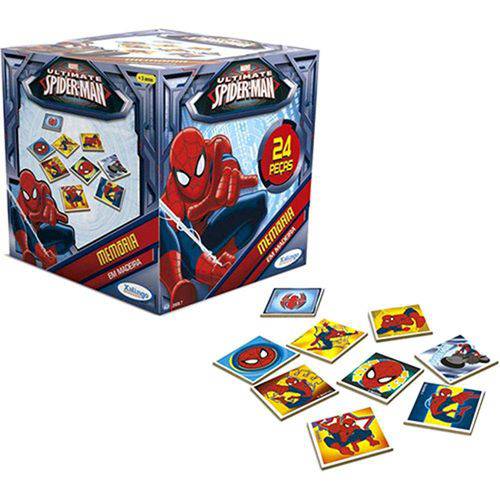 Jogos da Memoria Spider-Man Ultimate 24 Pecas