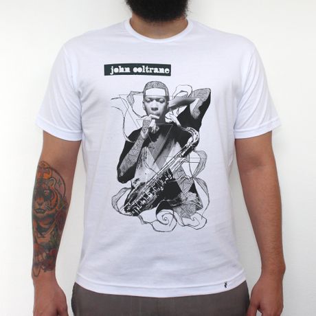John Coltrane - Camiseta Clássica Masculina