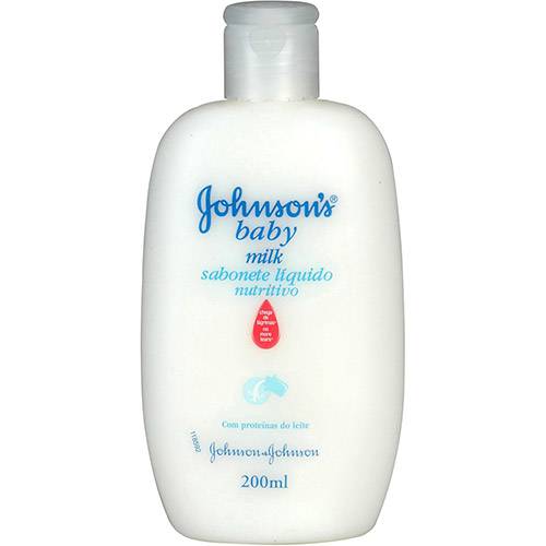 Johnson's Baby Sabonete Líquido Milk 200 Ml
