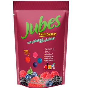 Jubes Fruit Snack Berry Sour Dori 100g