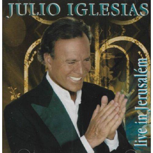 Julio Iglesias Live In Jerusalém - Cd Mpb