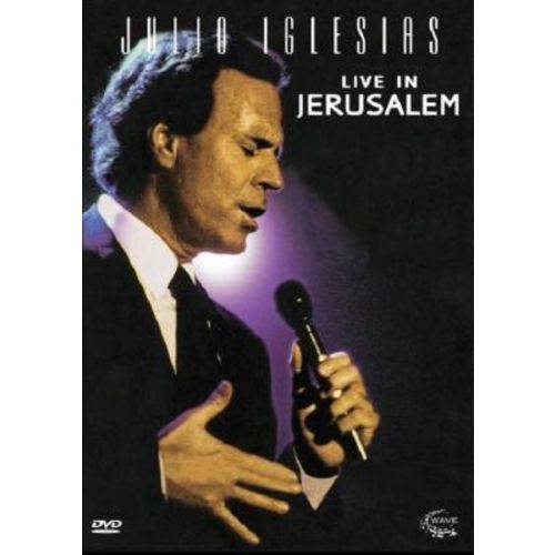 Julio Iglesias Live In Jerusalém - DVD Mpb