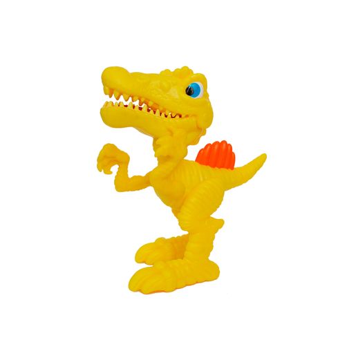 Junior Megasaur Dino Comilão Amarelo - Fun Divirta-se