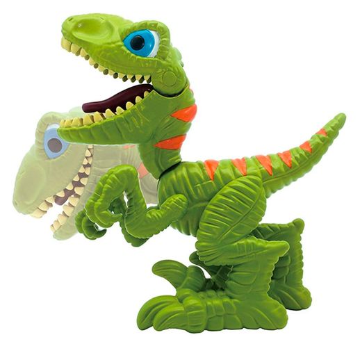 Junior Megasaur Dino Comilão Verde - Fun Divirta-se
