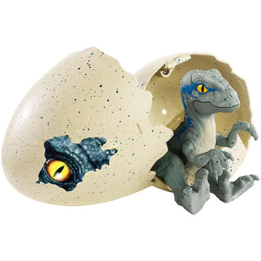 Jurassic World Dino Ovos Jurássicos Velociraptor Blue - Mattel