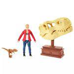 Jurassic World Figura Maisie e Tiranossauro Rex - Fmm00 - Mattel