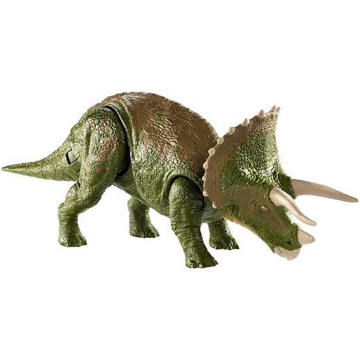 Jurassic World Super Dinossauros de Batalha Triceratops - Mattel
