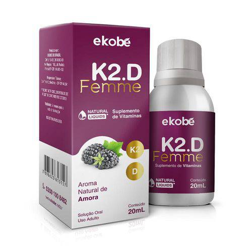 K2.d Femme Ekobé Suplemento Vitamínico 20 Ml Amora