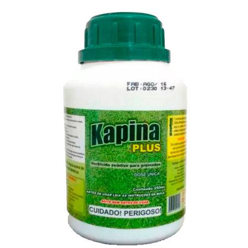 Kapina Plus Herbicida Seletivo 250ml - Mata Mato e Tiririca