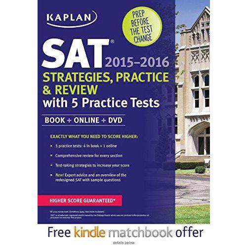 Kaplan Sat 2015 - Strategies, Practice And Review With 4 Pra
