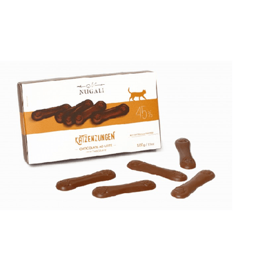 Katzenzungen Chocolate ao Leite 100g - Nugali