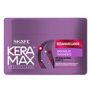 Keramax Desamarelador Skafe - Máscara de Tratamento 350g