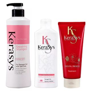 Kerasys Repairing Kit - Shampoo + Condicionador + Tratamento Kit