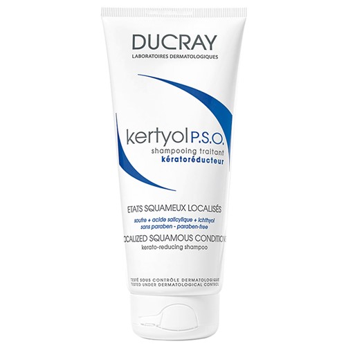 Kertyol PSO Ducray Shampoo Queratorredutor Anticaspa com 125ml