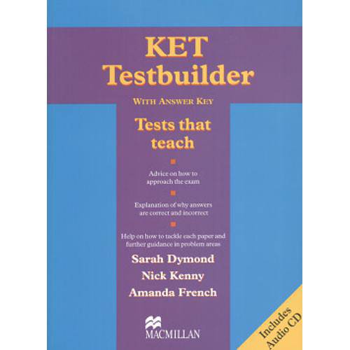 Ket Testbuilder With Answer Key With Cd