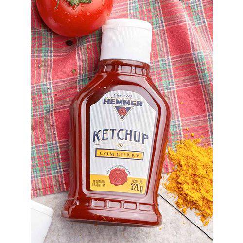 Ketchup com Curry 320g Hemmer Alimentos