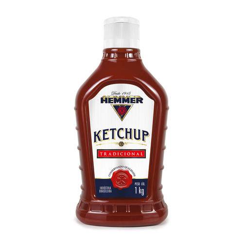 Ketchup Tradicional 1kg Hemmer Alimentos
