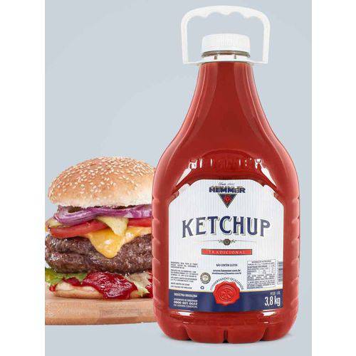 Ketchup Tradicional 3,8kg Hemmer Alimentos