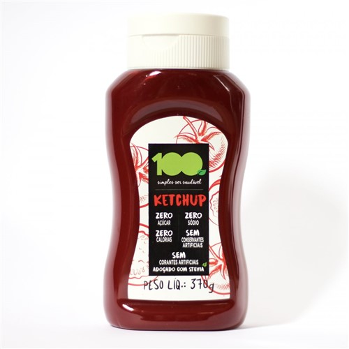Ketchup Zero 370g - 100 Foods