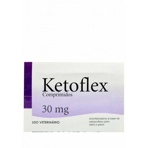 Ketoflex – 30mg com 100 Comprimidos _ Mundo Animal 30mg